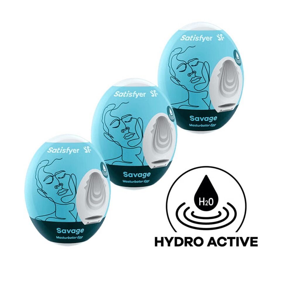 Satisfyer Savage Yumurta Mastürbatör 3’lü Set