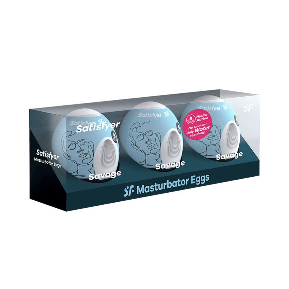 Satisfyer Savage Yumurta Mastürbatör 3’lü Set