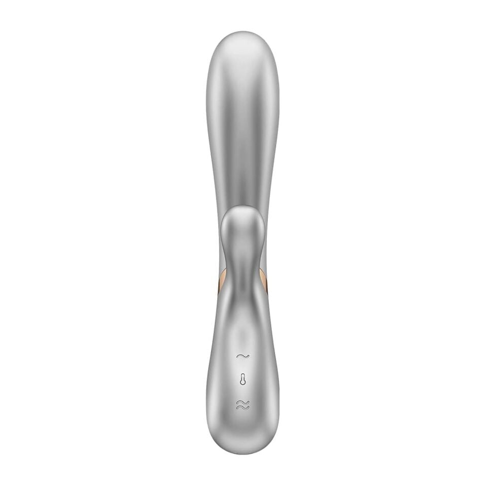 Satisfyer Hot Lover App Kontrollü Tavşan Vibratör Silver
