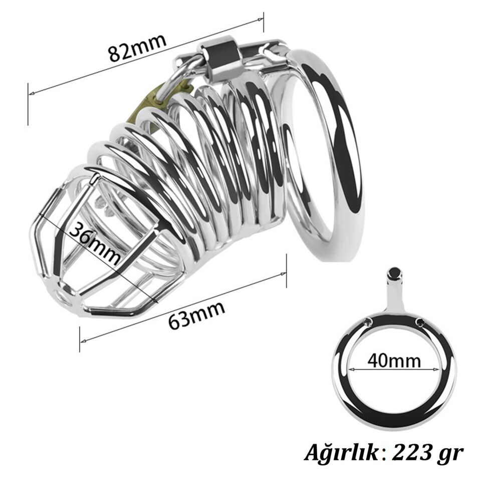 Metalik Penis Kilidi 50mm