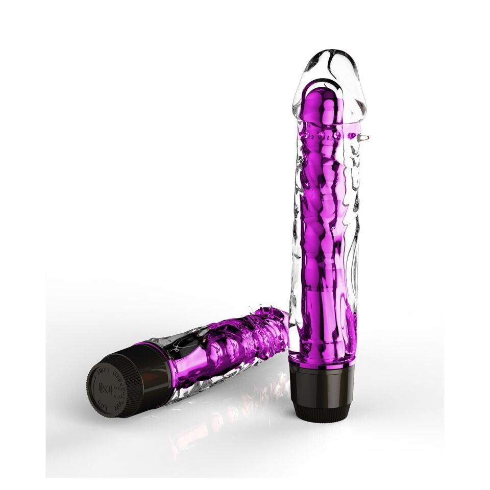 Modern Şeffaf Vibratör Mor