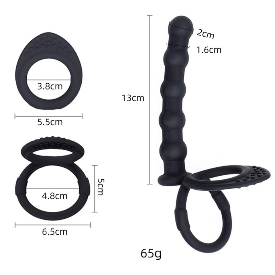 Dildolu Penis Testis Halkası