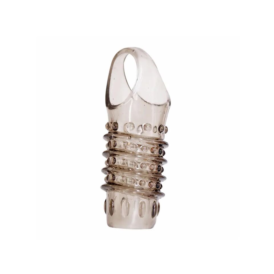 Tırtıklı Penis Kılıfı Şeffaf