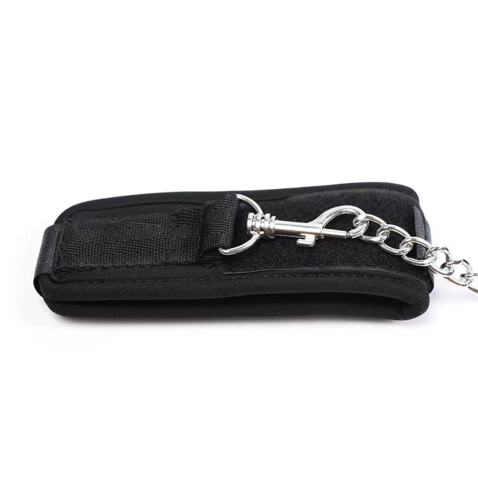 Ağız Toplu El Ayak Bağlama Kemeri Siyah