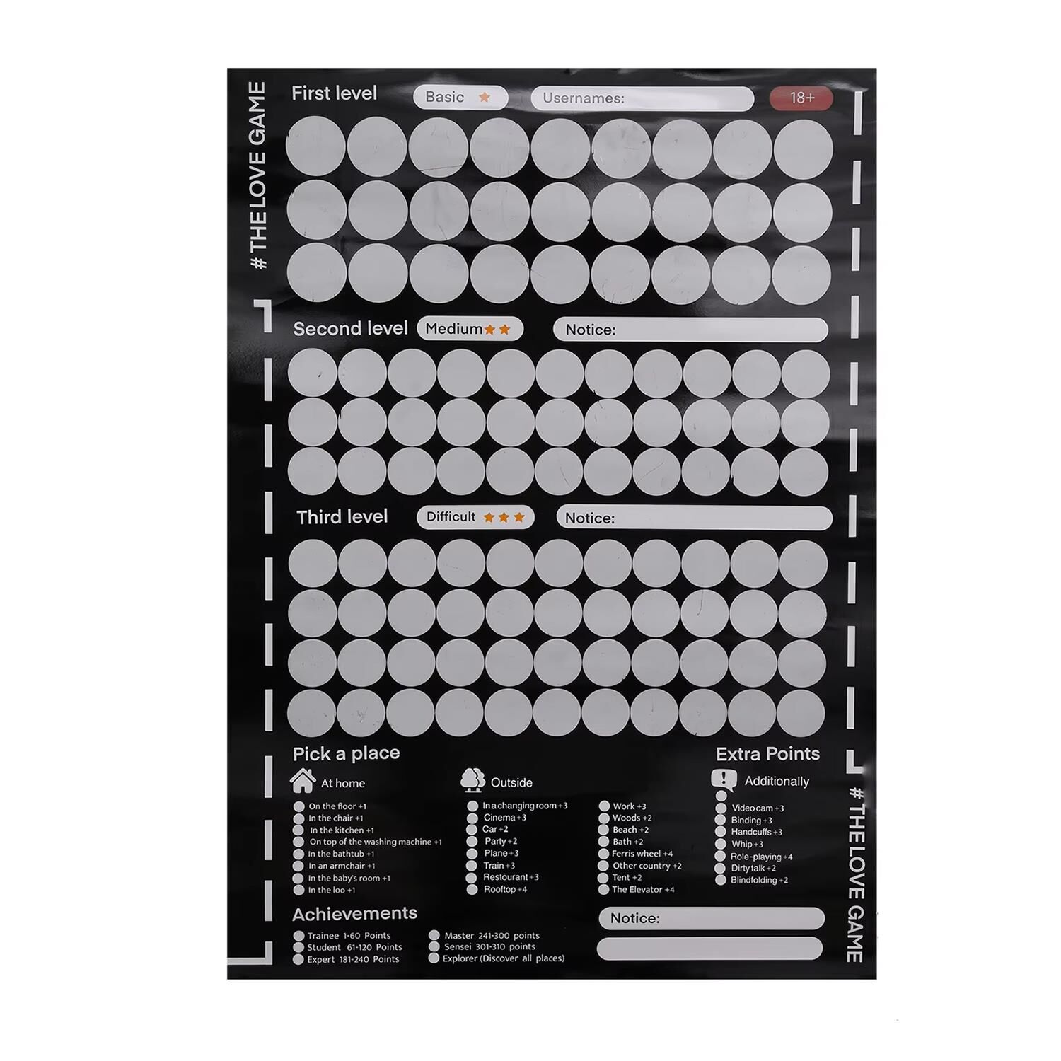 Aşk Seviyesi 100 – Çiftlere Özel Kazı-Kazan Görev Posteri Türkçe