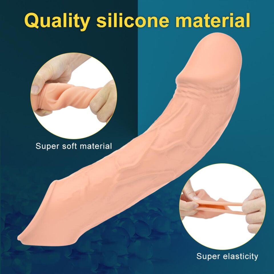 Titreşimli Uzaktan Kumandalı Penis Kılıfı