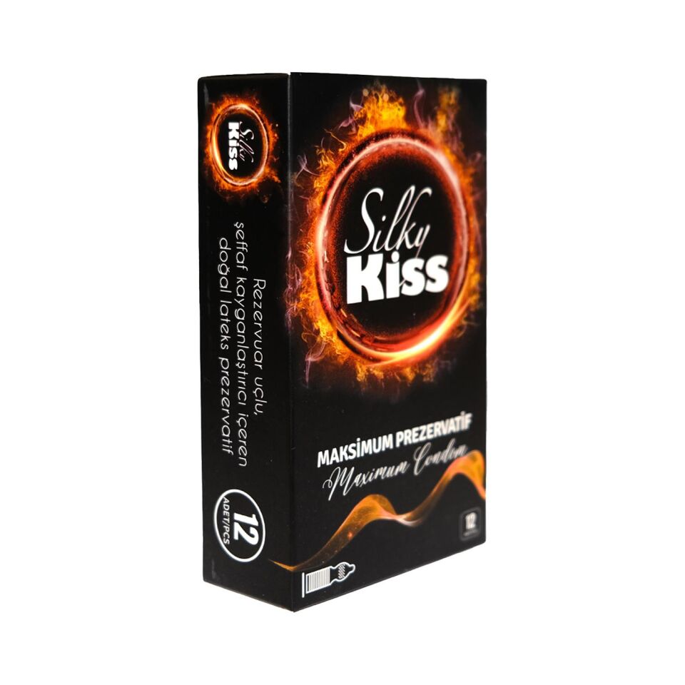 Silky Kiss Maximum Tırtıklı ve Benekli Prezervatif