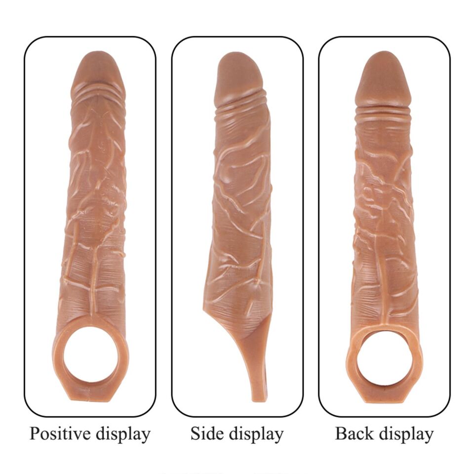 Titreşimsiz Penis Kılıfı Ten Rengi