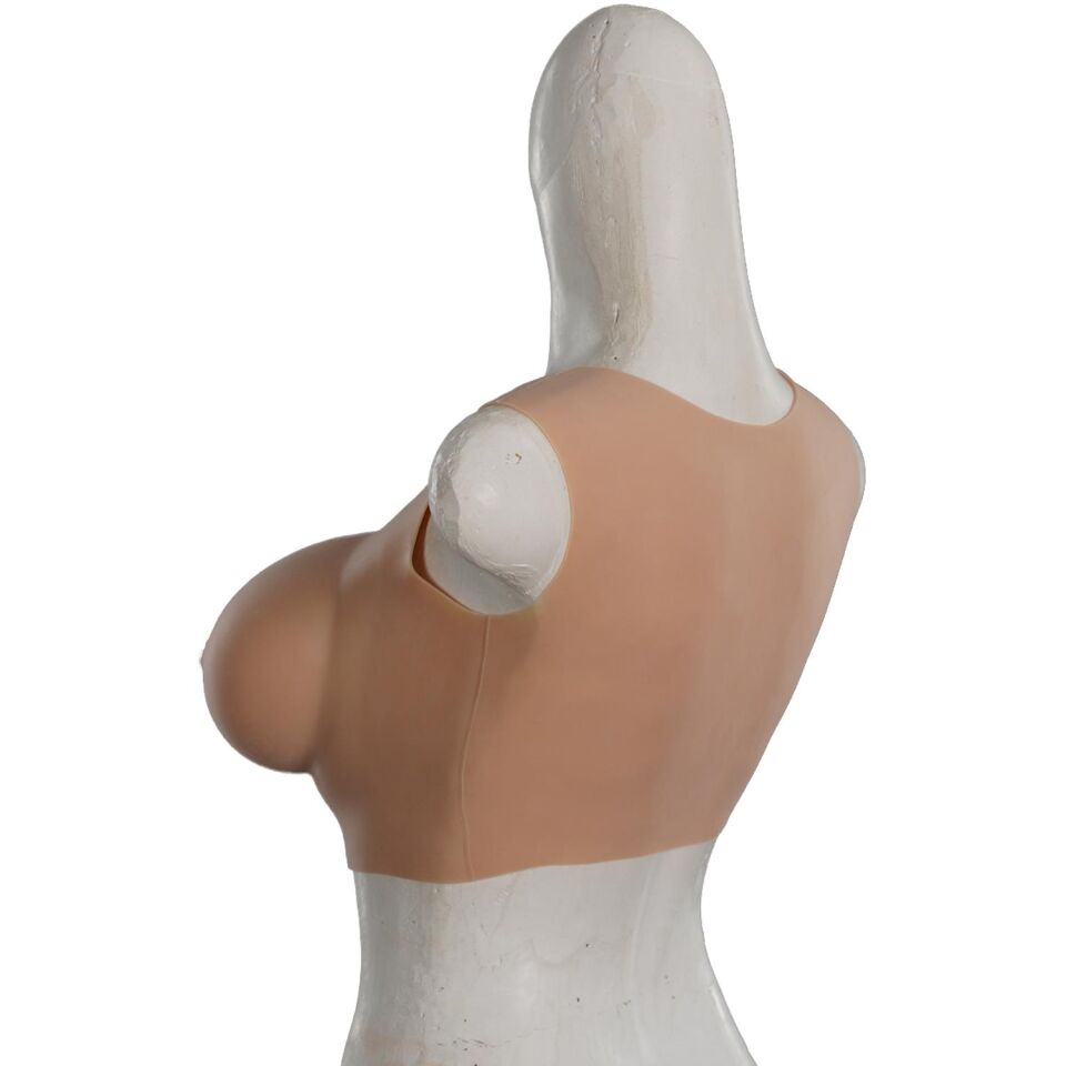 Giyilebilir Silikon Göğüs Sarışın Orta Boy D Cup