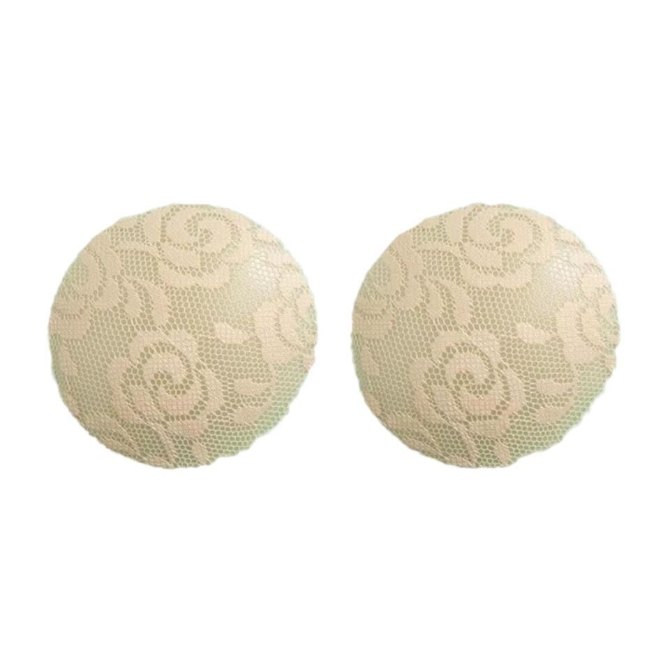 Göğüs Ucu Kapatıcı Desenli Yuvarlak Ten Rengi