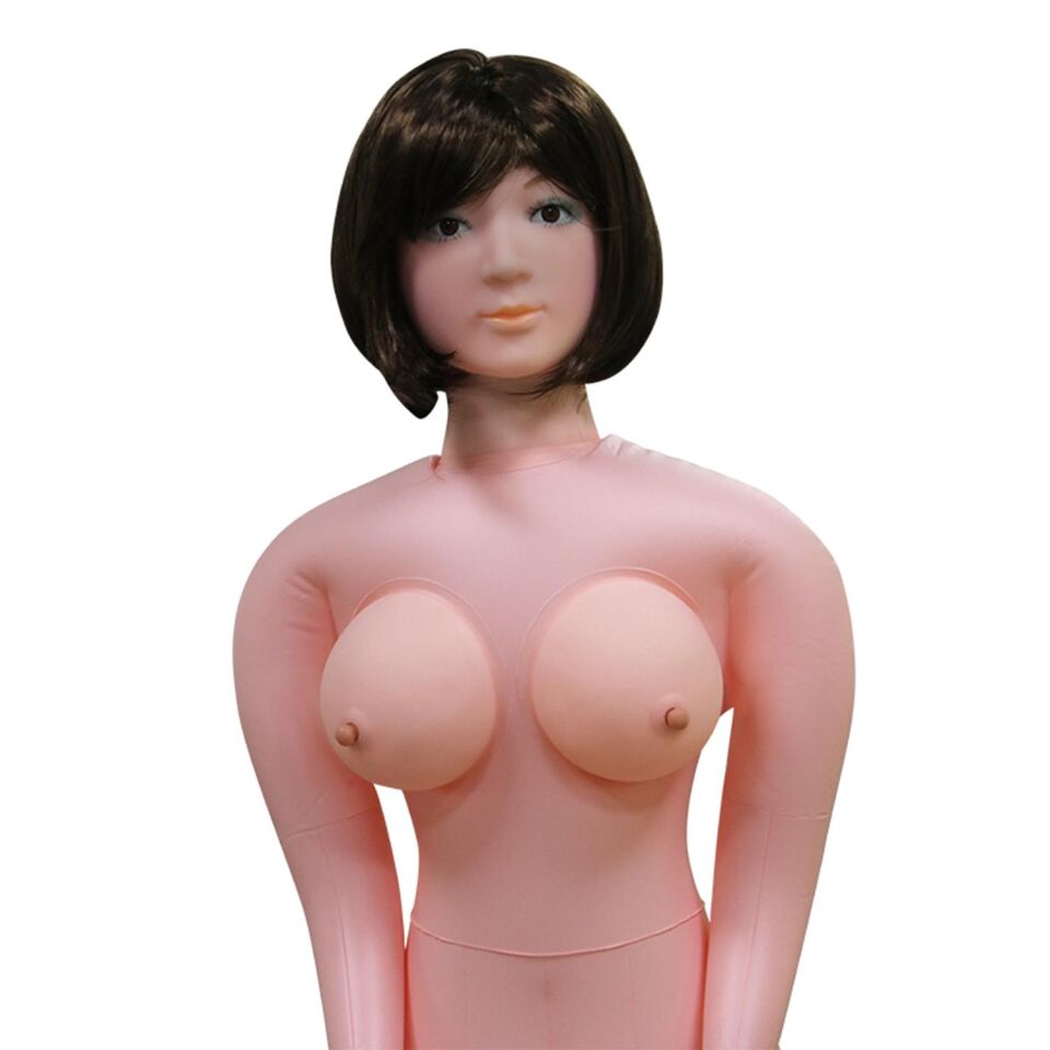 Şişme Kadın Kısa Saçlı Esmer