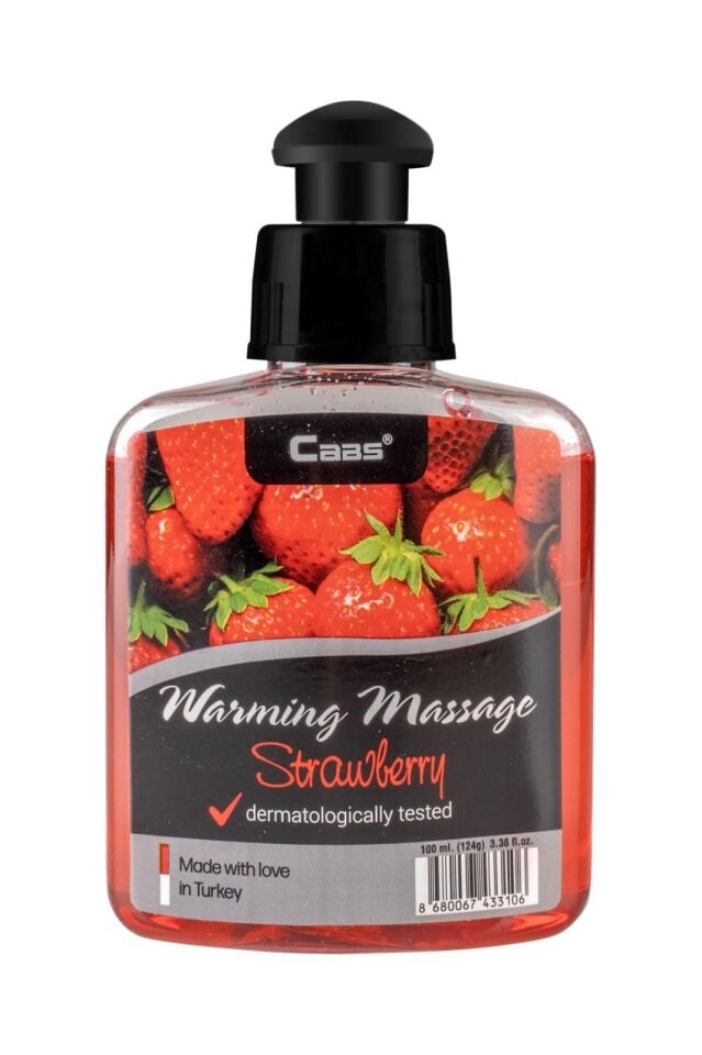 Cabs Warming Masaj Yağı Çilek Aromalı