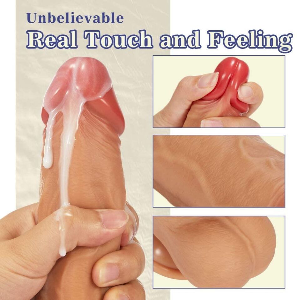 Uzaktan Kumandalı Hareketli Dildo Vibratör