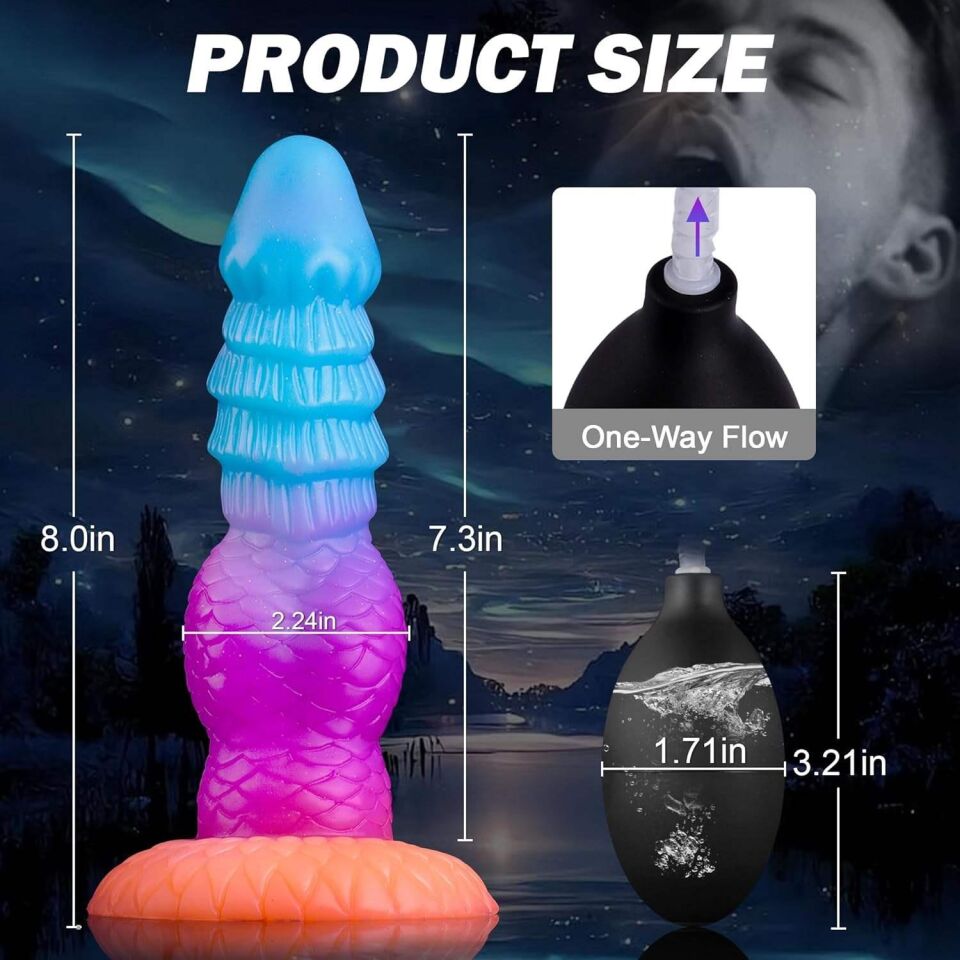 Boşalan Yaratık Dildo – 20 cm