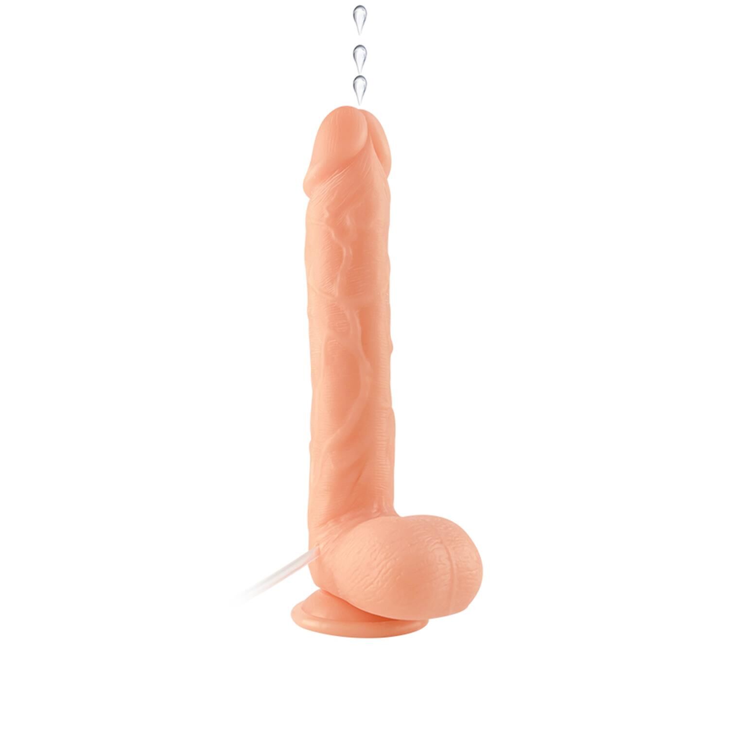 Boşalan Gerçekçi Dildo – 21,5 cm