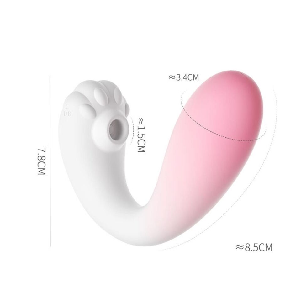 Spirit Cat APP Kontrollü Titreşimli Clitoral Uyarıcı Vibratör