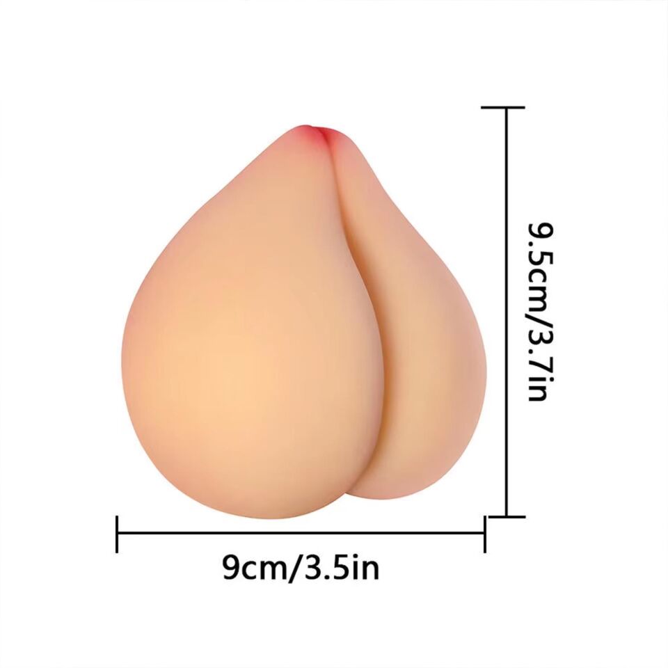 Şeftali Tasarımlı Vajina Mastürbatör