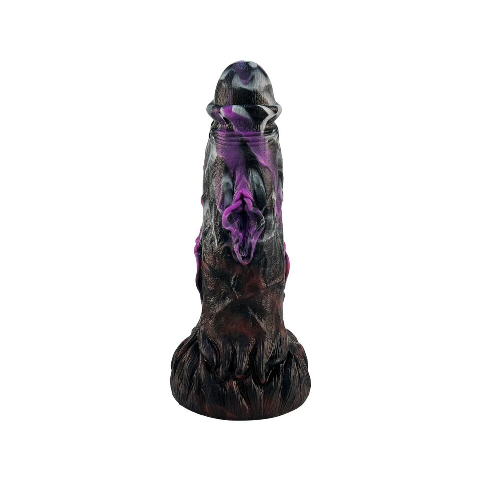 Vajina Detaylı Gerçekçi Dildo Siyah – 22 cm