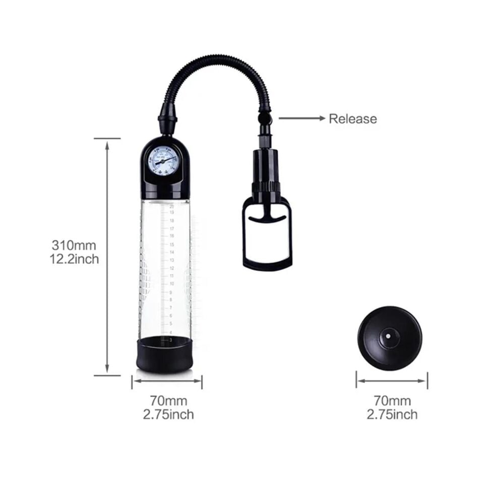 Göstergeli Penis Pompası