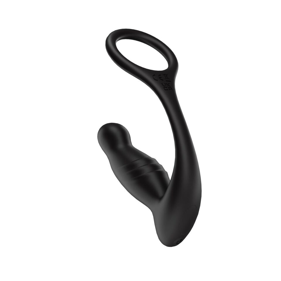 APP Kontrollü Titreşimli Anal Masaj Aleti Siyah – 10+10 Mod, USB Şarjlı, Sessiz & Su Geçirmez